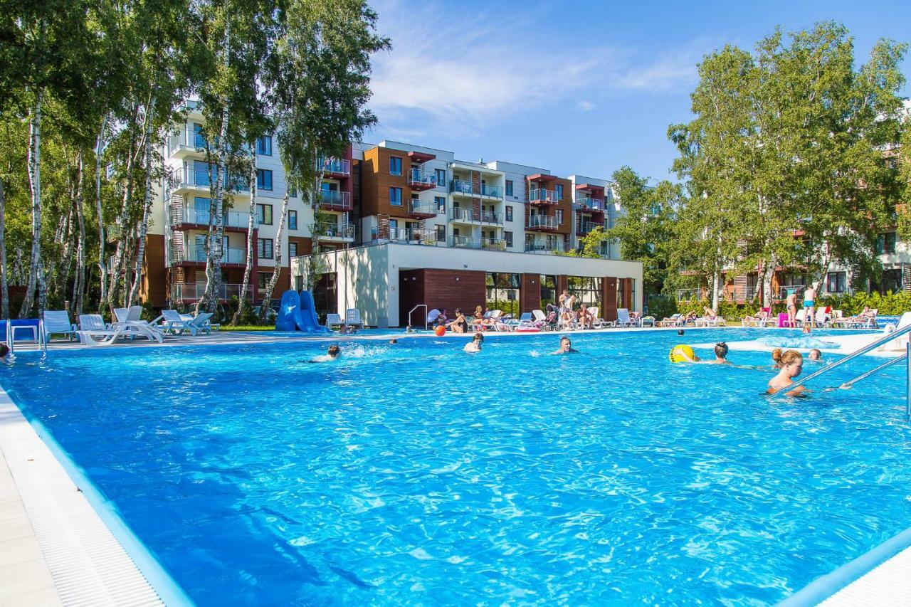 Apartament Pomaranczowy Z Basenem,Sauna-Blisko Morza. Kołobrzeg Esterno foto