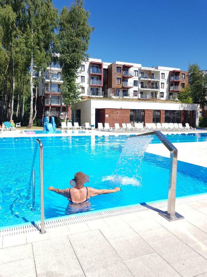 Apartament Pomaranczowy Z Basenem,Sauna-Blisko Morza. Kołobrzeg Esterno foto