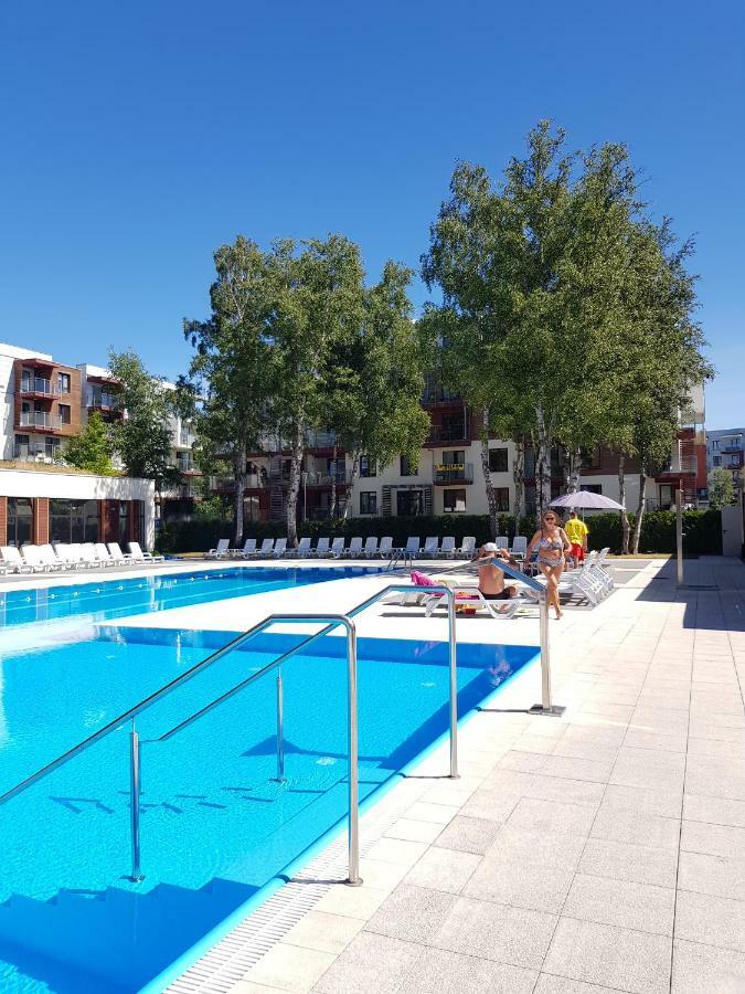 Apartament Pomaranczowy Z Basenem,Sauna-Blisko Morza. Kołobrzeg Esterno foto