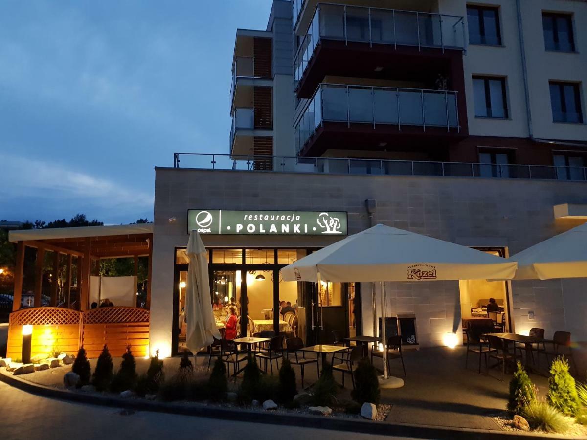 Apartament Pomaranczowy Z Basenem,Sauna-Blisko Morza. Kołobrzeg Esterno foto